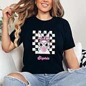 Personalised Rabbit T-shirt With Name