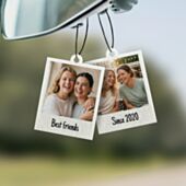 Personalised Car Air Freshener with Photo – Set of 2