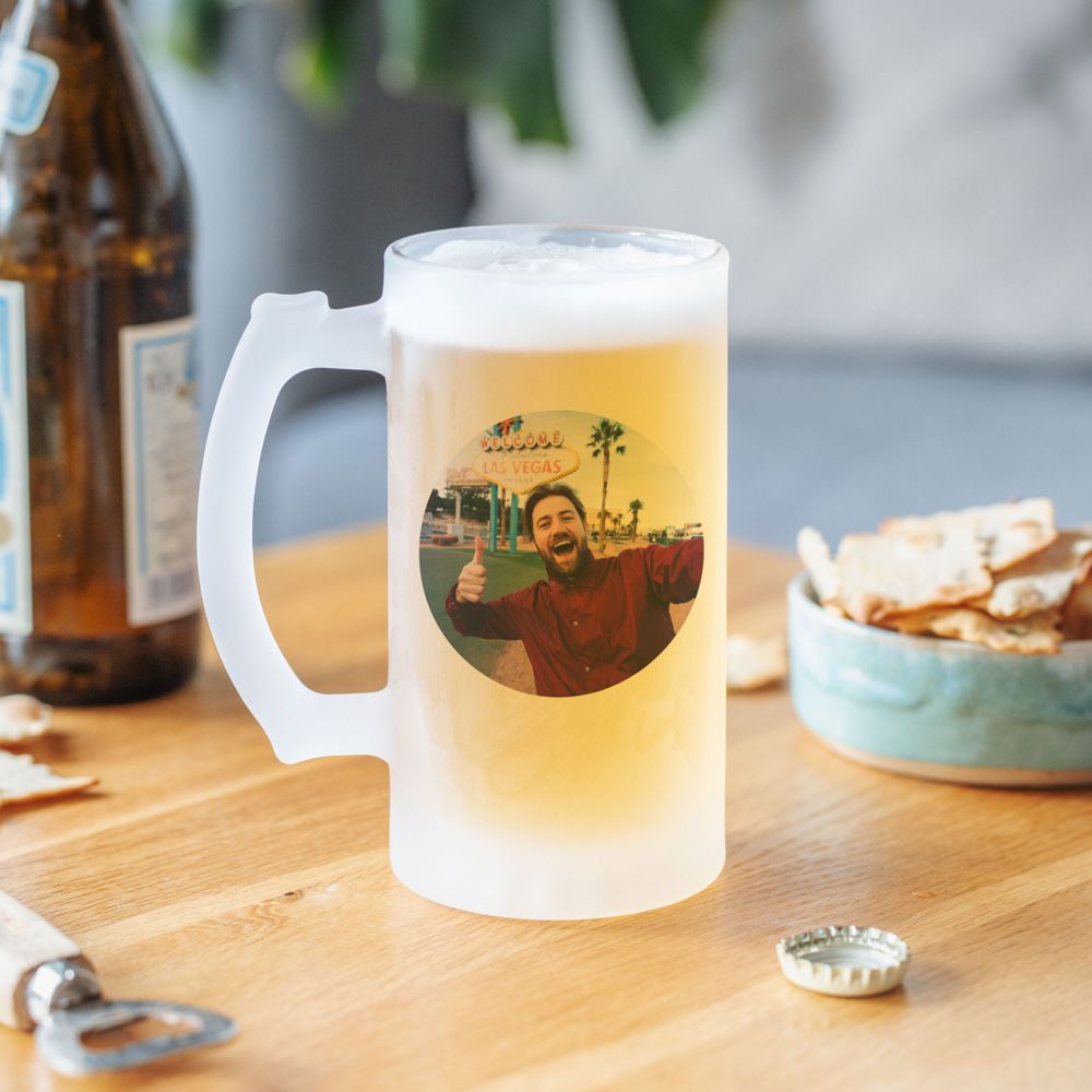 Personalised Photo Beer Stein
