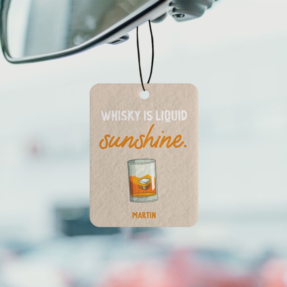 Personalised Drinks Air Freshener