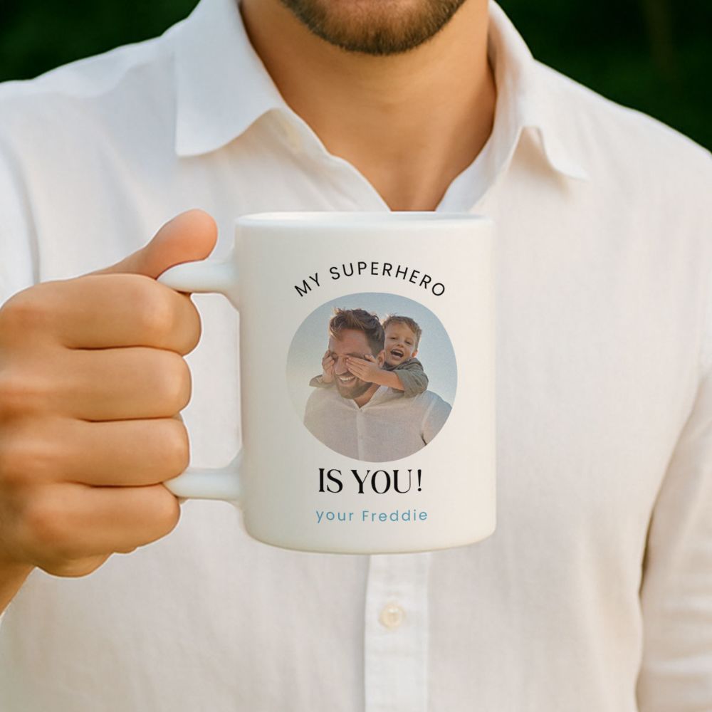 Personalised Mug with Text and Photo