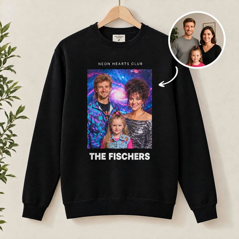 Personalised Time Travel Sweatshirt