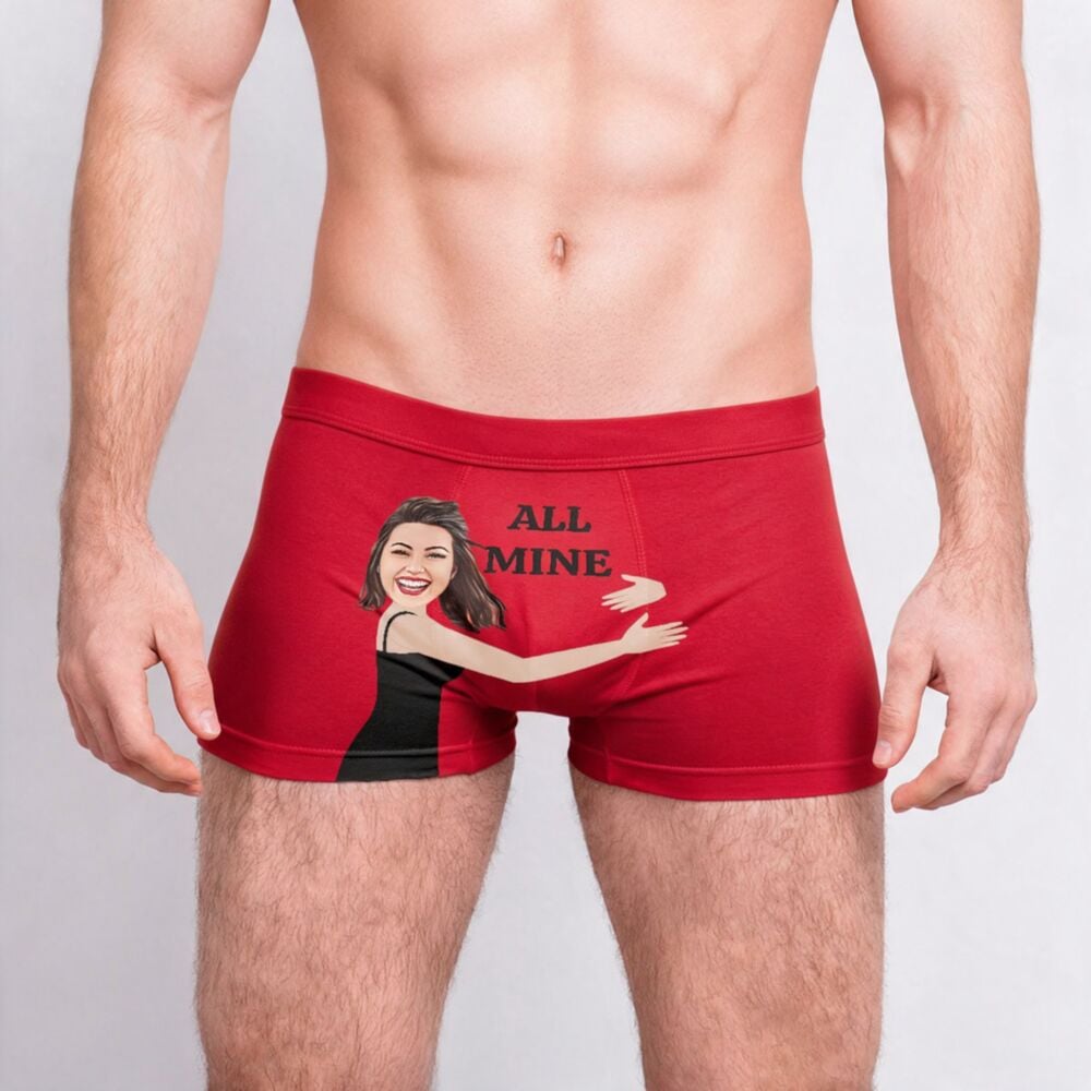 Personalised Face and Message Boxers
