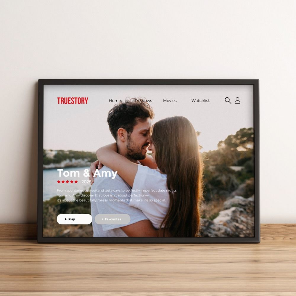 Personalised Netflix-Style Poster