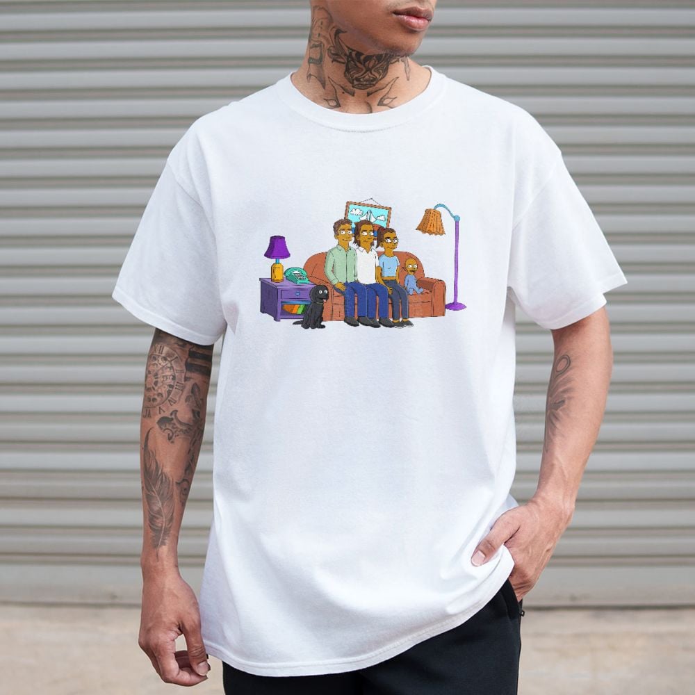 Personalised Animated Family T-Shirt