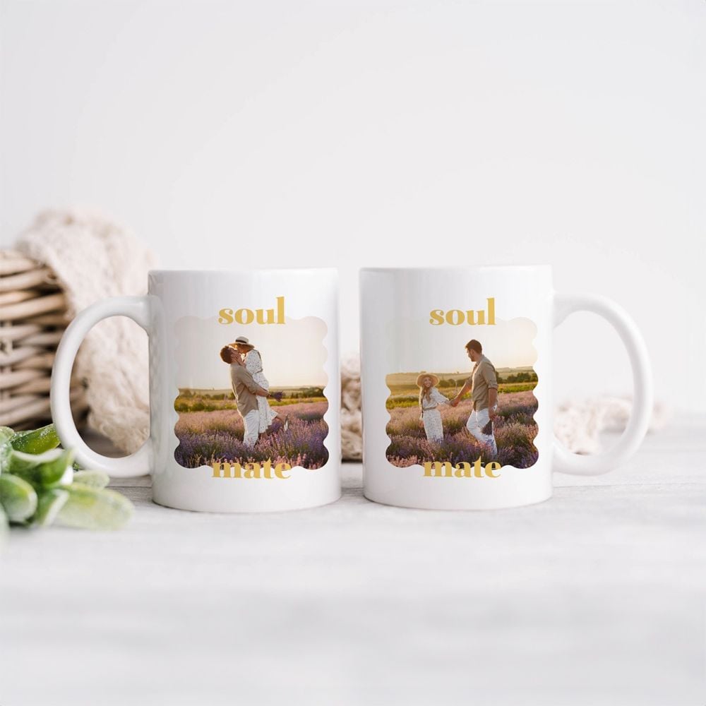 Personalised Mug with Photo and Text