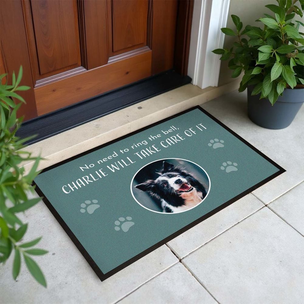 Personalised Doormat with Pet and Text