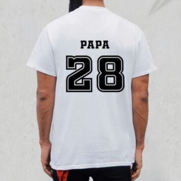 Personalised Name and Number T-Shirt