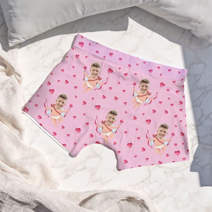 Cupid Face Upload Boxers