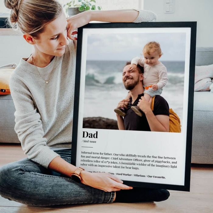 Personalised Photo Poster with Definition