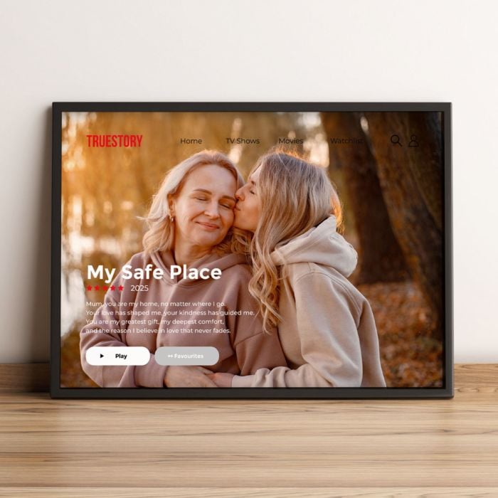 Personalised Netflix-Style Poster