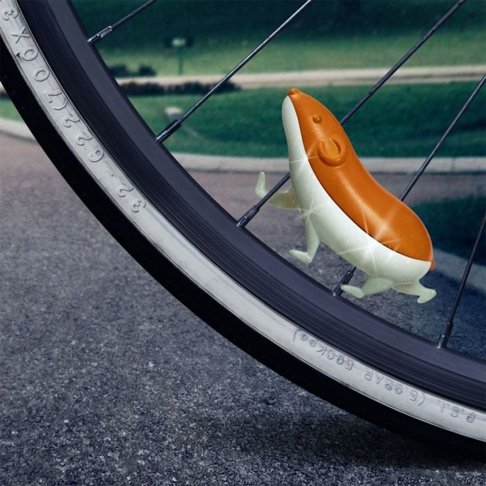Speedy the Hamster Bike Buddy