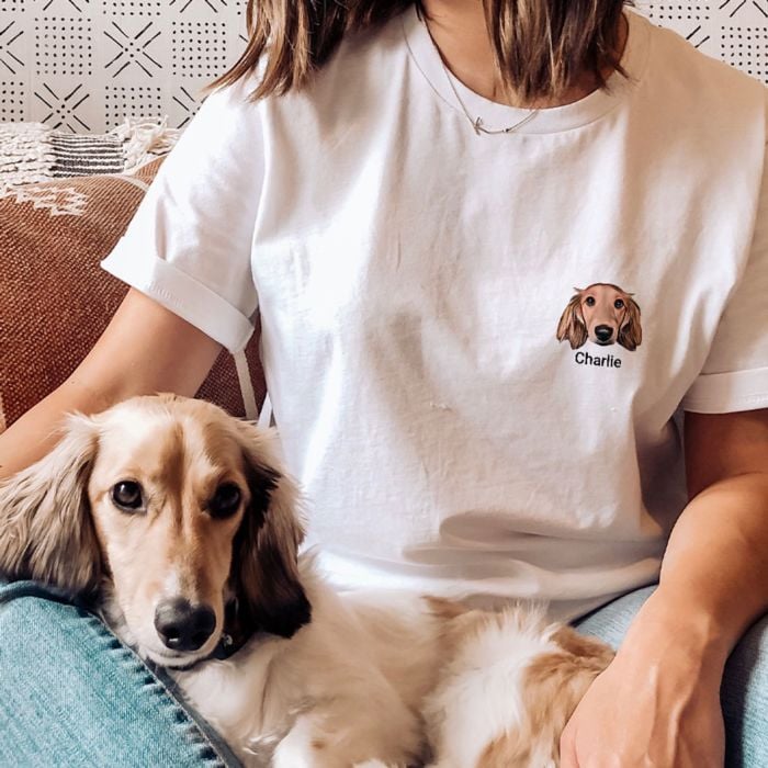 Personalised Cartoon Pet T-Shirt