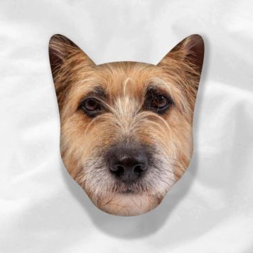 Pet Mushion™ – Personalised Pet Cushion - Chiselled Dog
